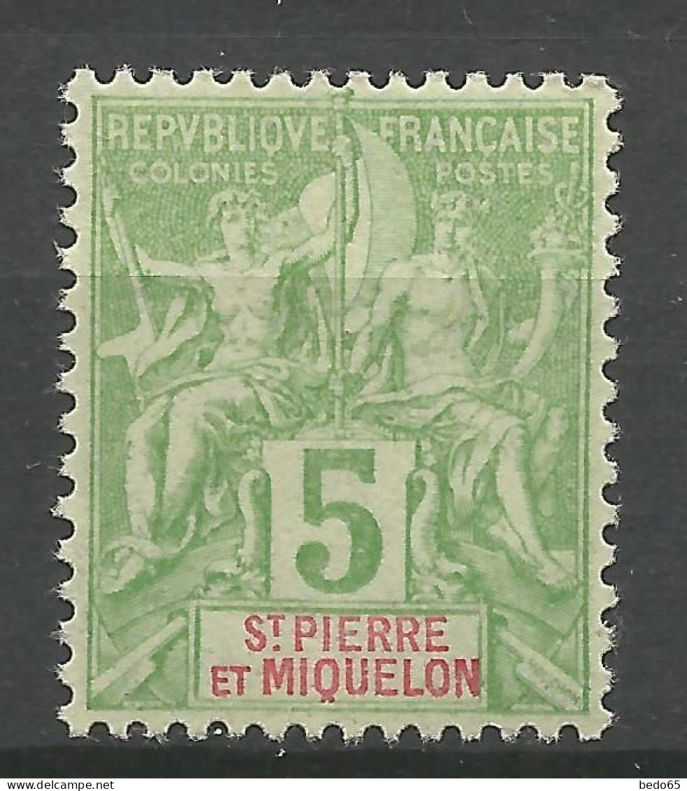 SAINT PIERRE ET MIQUELON  N° 72  NEUF** LUXE SANS CHARNIERE  / Hingeless  / MNH - Unused Stamps