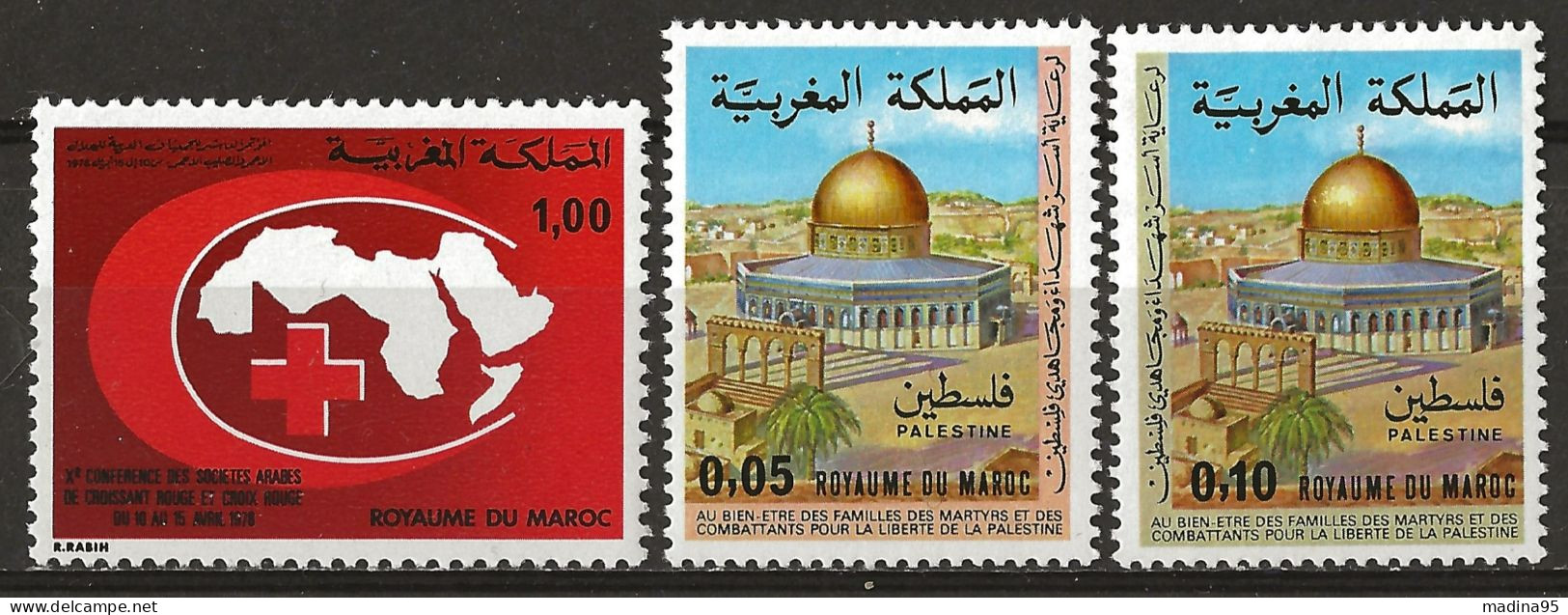 MAROC: *, **, N° YT 810 Ch., 812 Et 813, TB - Marocco (1956-...)