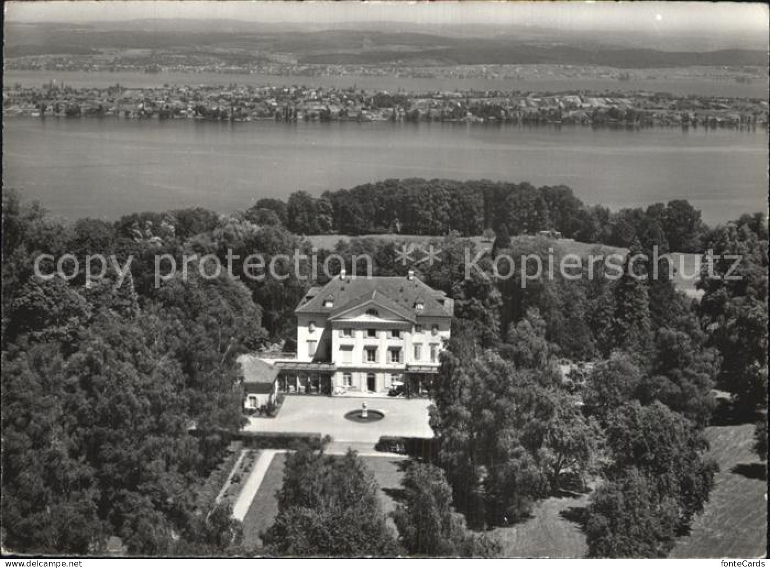 12587160 Salenstein TG Schloss Eugensberg Bodensee Fliegeraufnahme Salenstein - Autres & Non Classés