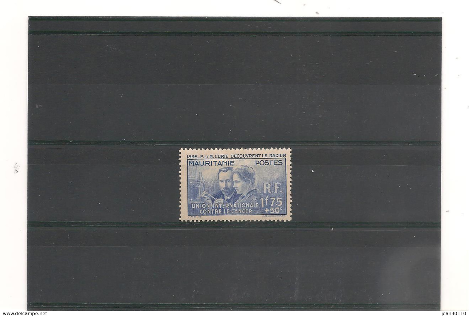 MAURITANIE  1938 N° 72* - Unused Stamps