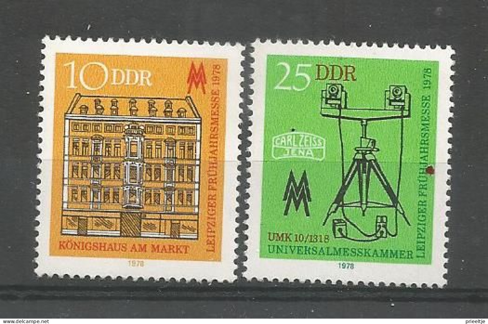 DDR 1978 Leipziger Messe Y.T. 1978/1979 ** - Ongebruikt