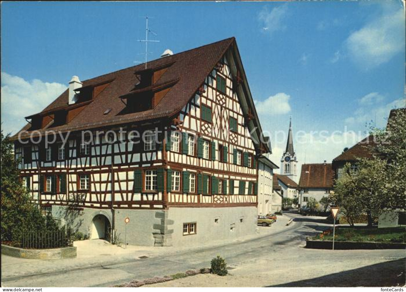 12587128 Berlingen Untersee Kehlhof Fachwerkhaus Berlingen - Autres & Non Classés