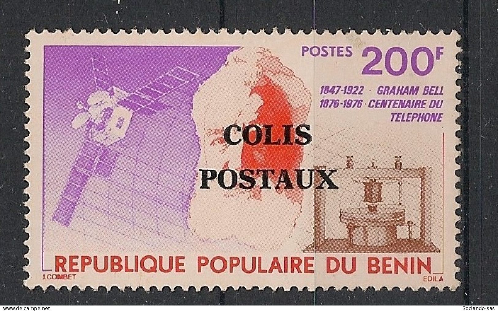 BENIN - 1998 - Colis Postaux N°Mi. 38 - Graham Bell - Neuf Luxe ** / MNH / Postfrisch - Benin – Dahomey (1960-...)