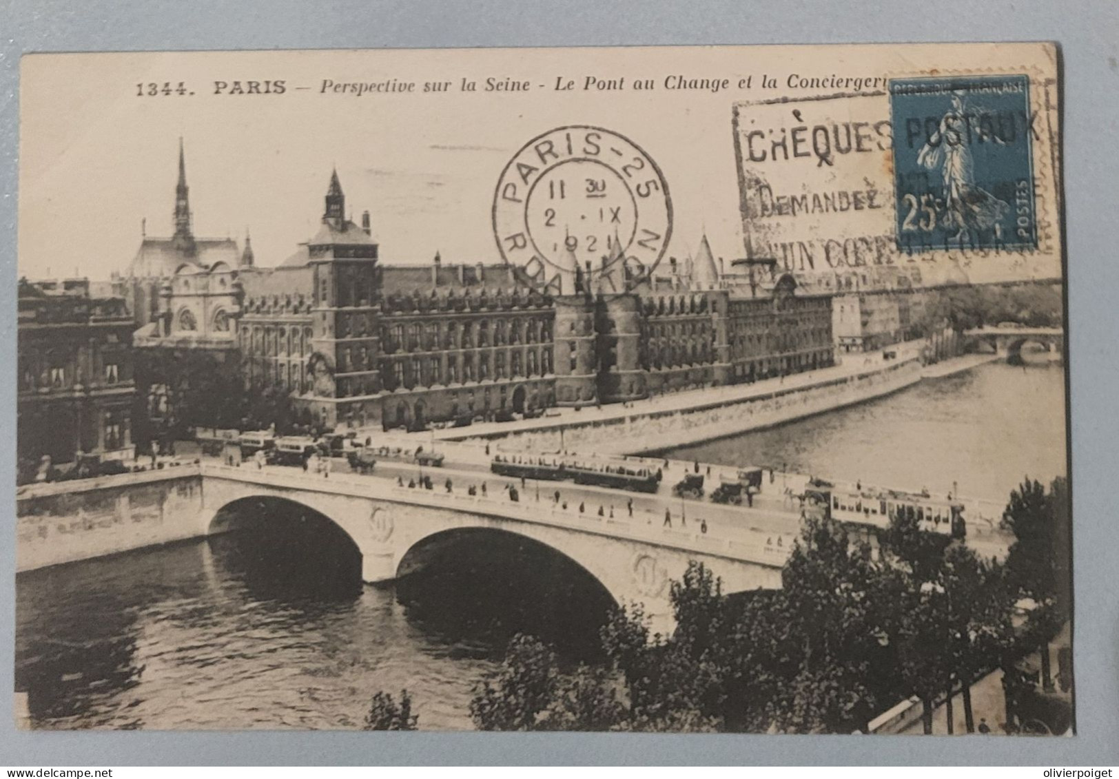 DPT 75 - Paris - Perspective De La Seine - Le Pont Au Change Et La Conciergerie - Unclassified
