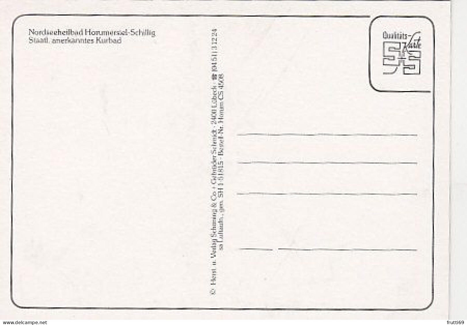 AK 215732 GERMANY - Horumersiel-Schillig - Other & Unclassified