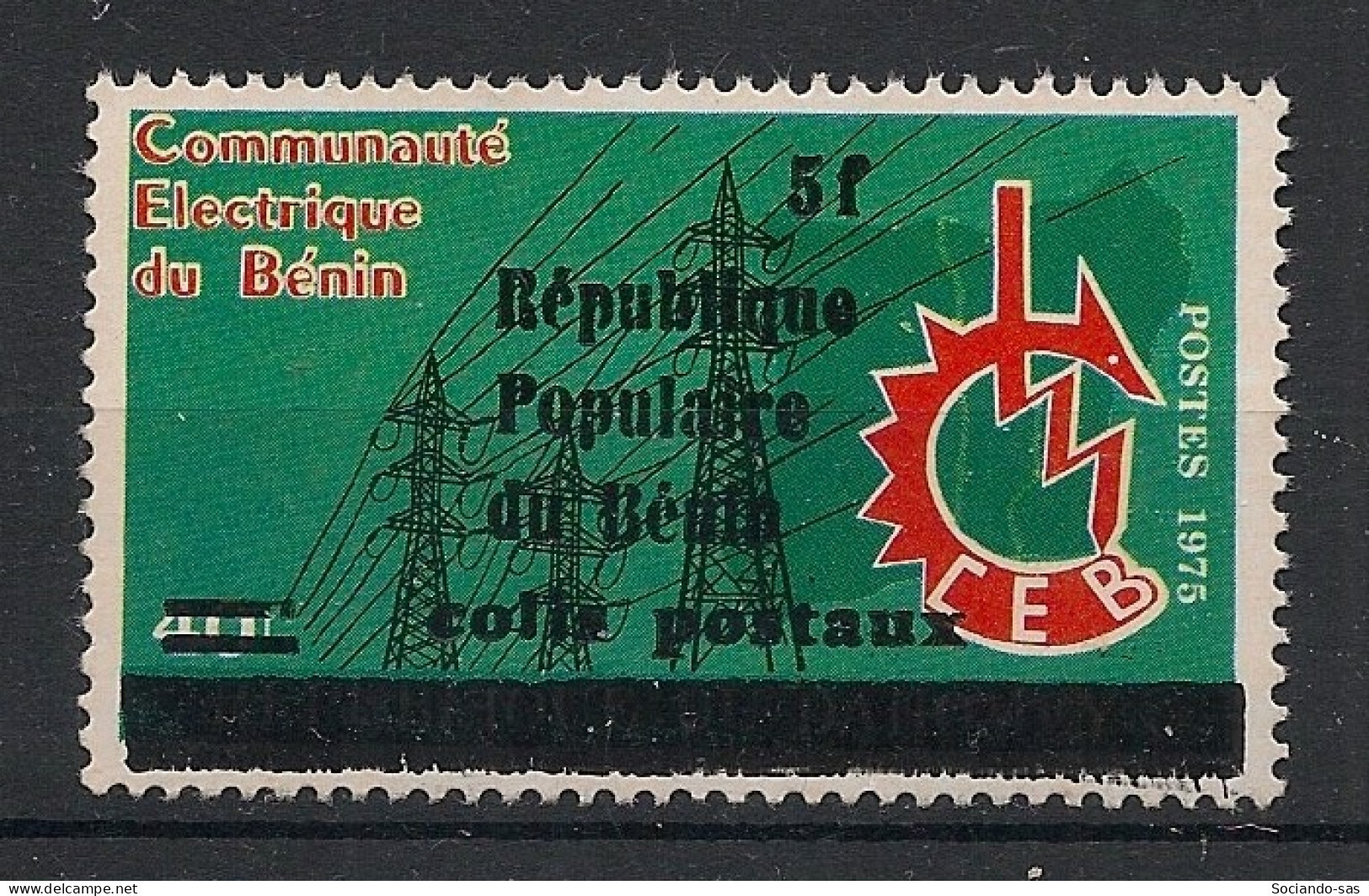 BENIN - 2002 - Colis Postaux N°Mi.  - Communauté électrique 5F / 10F - Neuf Luxe ** / MNH / Postfrisch - Bénin – Dahomey (1960-...)