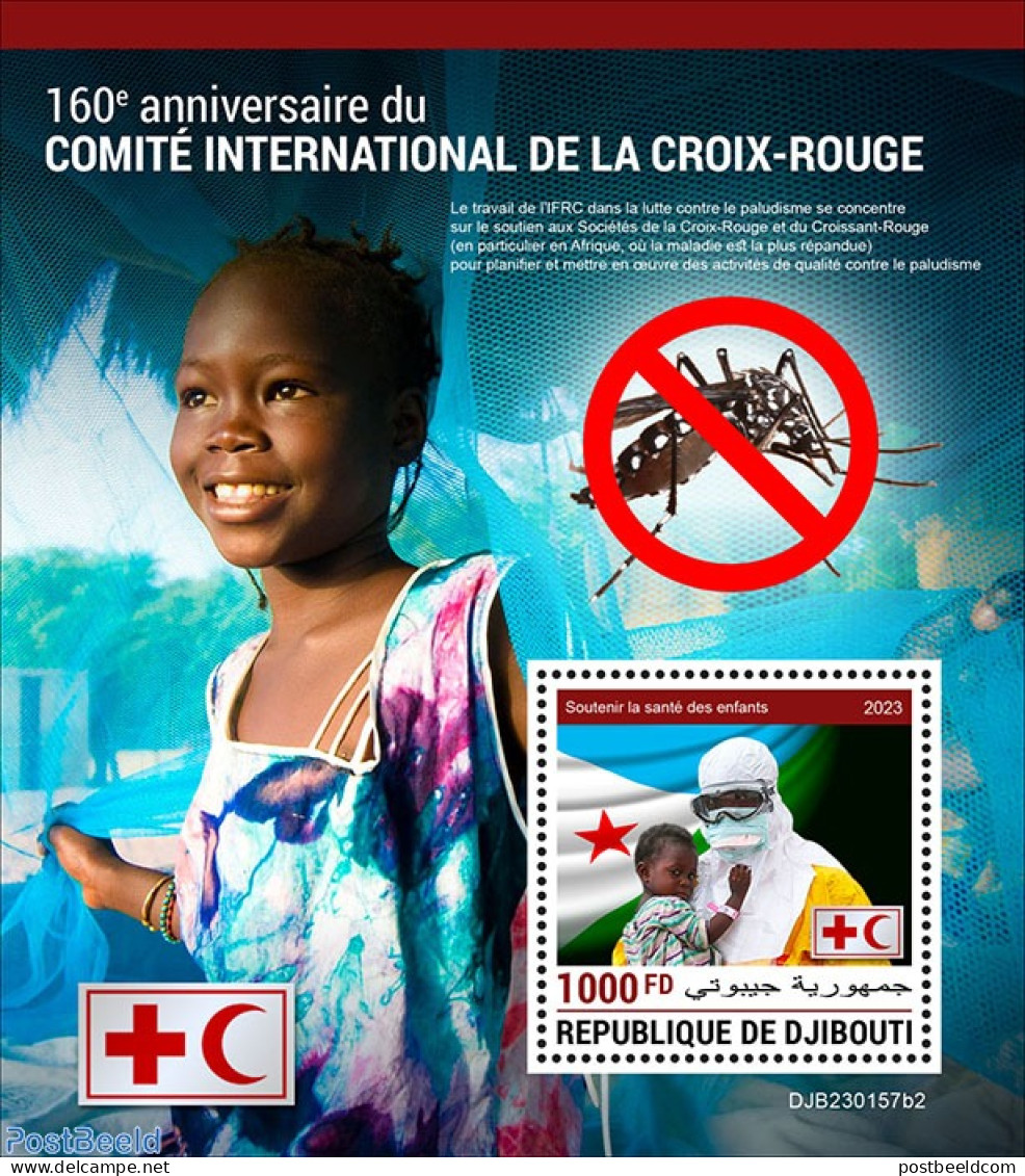 Djibouti 2023 Red Cross, Mint NH, Health - Red Cross - Red Cross