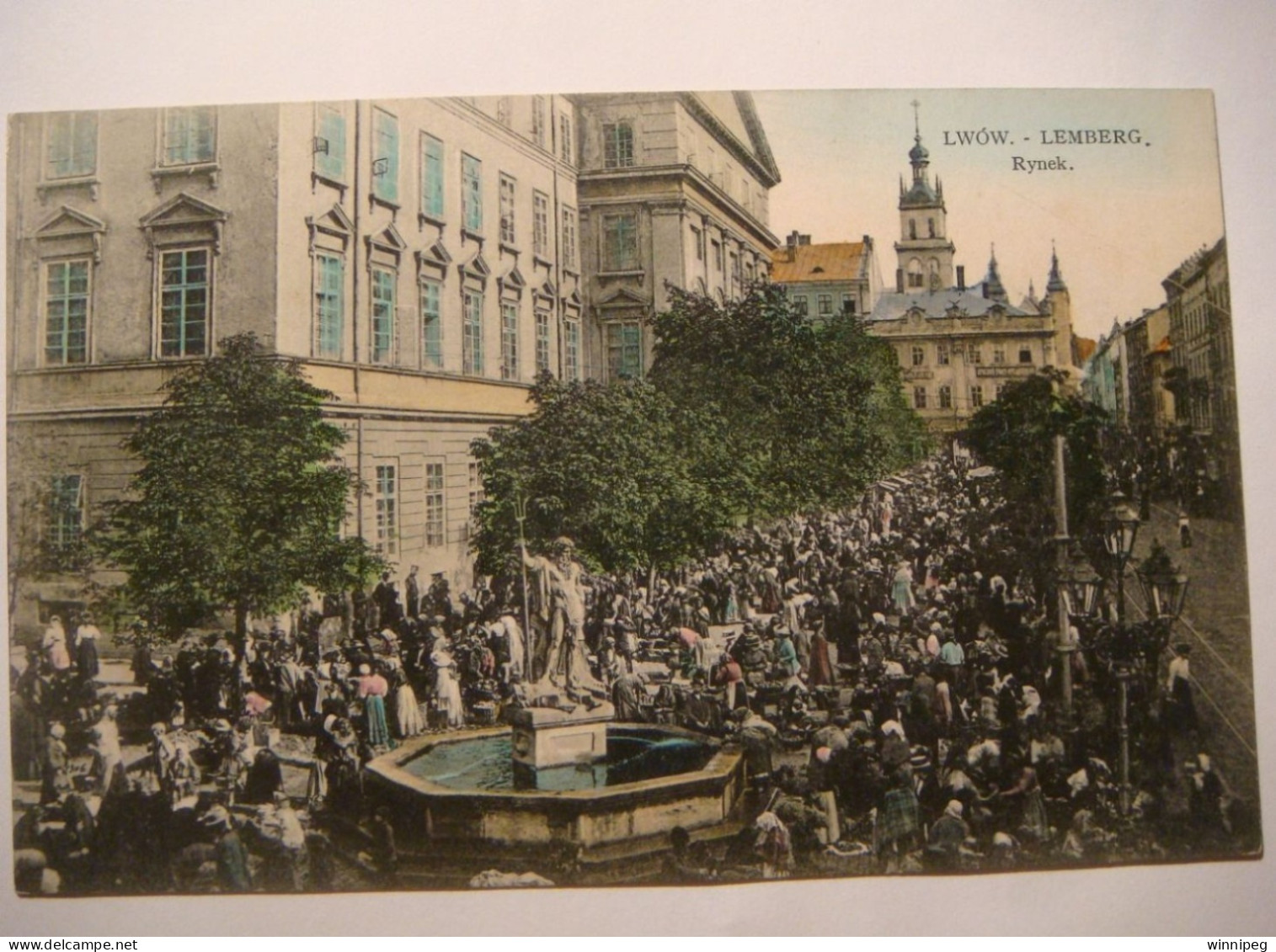 Lwow.Lemberg.Rynek.Market.L&P,3392.Poland.Ukraine. - Ukraine