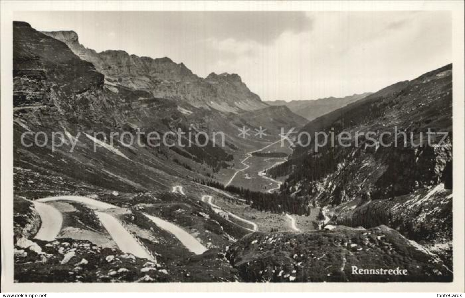 12586493 Urnerboden Panorama Rennstrecke Alpen Urnerboden - Sonstige & Ohne Zuordnung