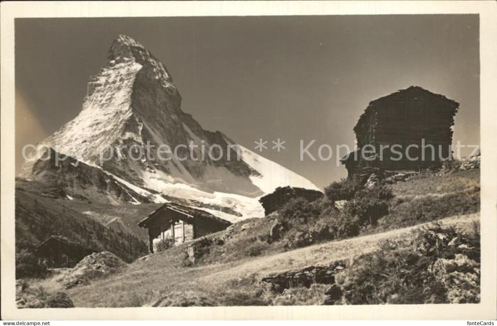 12586482 Zermatt VS Berghuetten Matterhorn Walliser Alpen Zermatt - Other & Unclassified