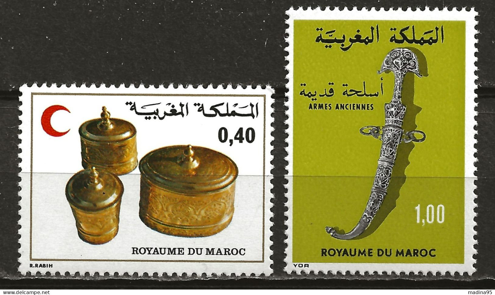 MAROC: **, N° YT 827 Et 830, TB - Marokko (1956-...)