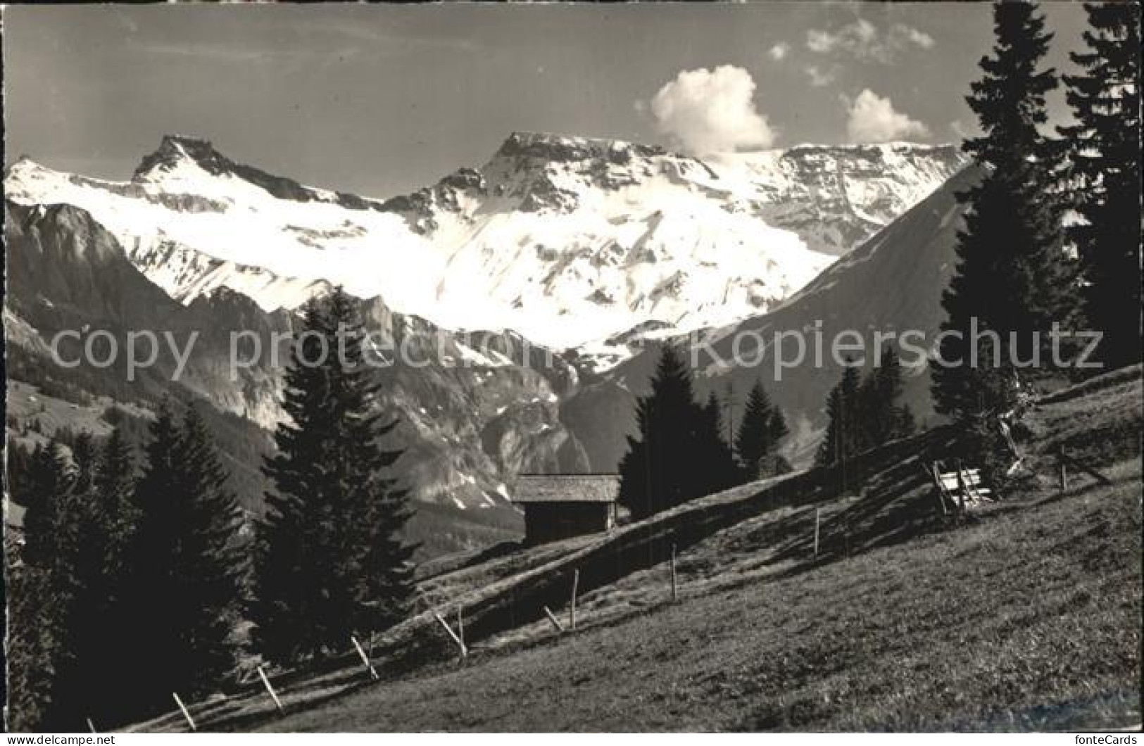 12586468 Adelboden Blick Vom Hoernliweg Steghorn Wildstrubel Berner Alpen Adelbo - Otros & Sin Clasificación