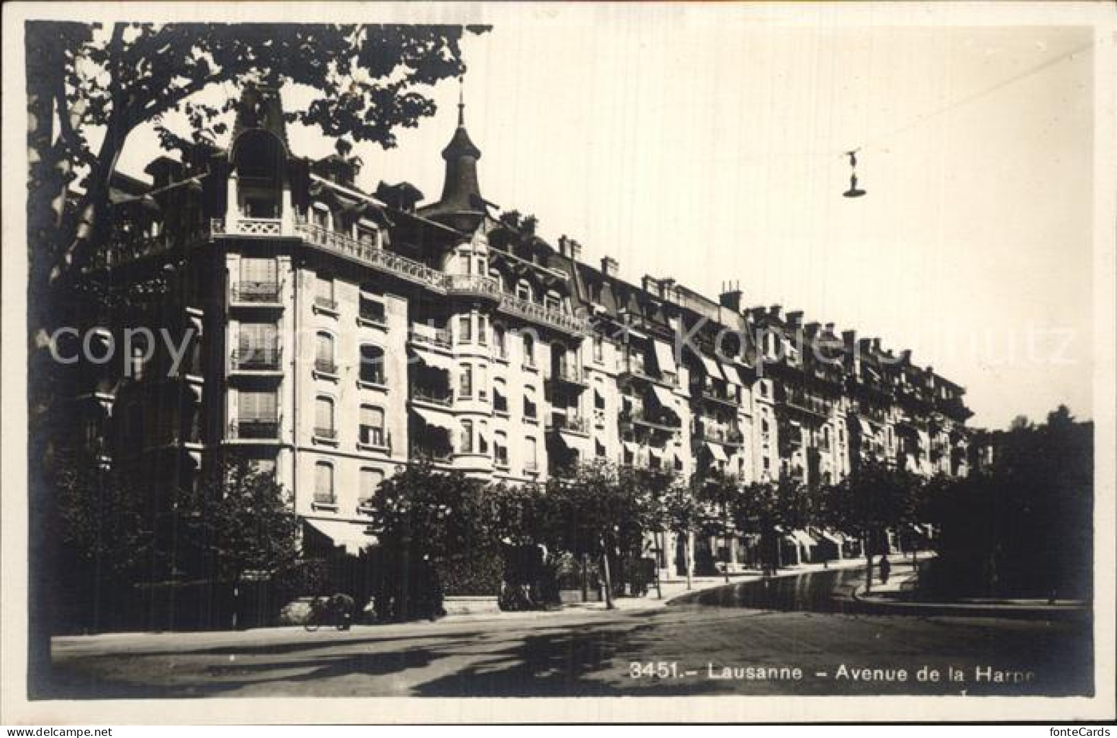 12586434 Lausanne VD Avenue De La Harpe Lausanne - Andere & Zonder Classificatie