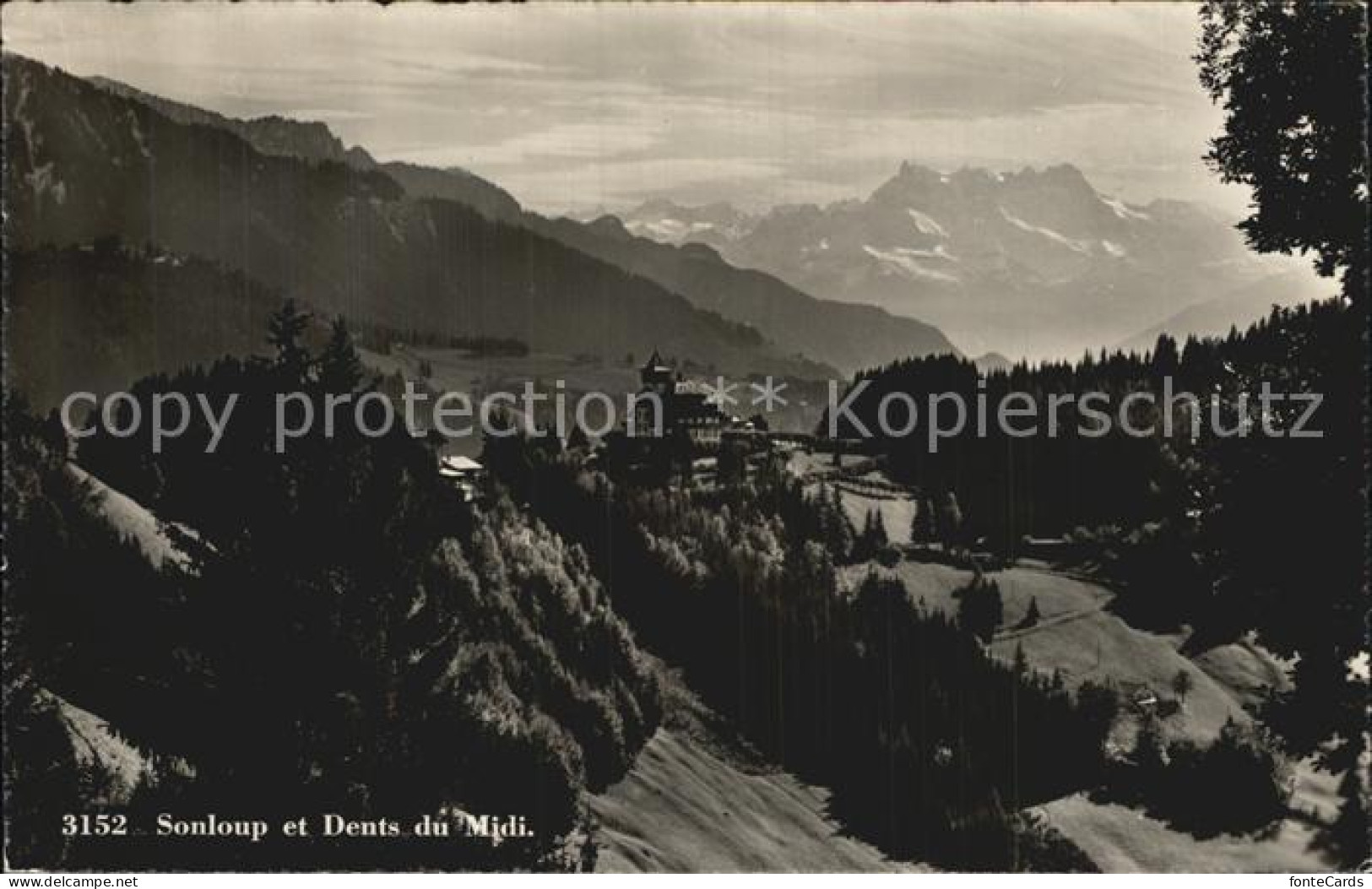 12586414 Sonloup Panorama Dents Du Midi Les Avants - Altri & Non Classificati