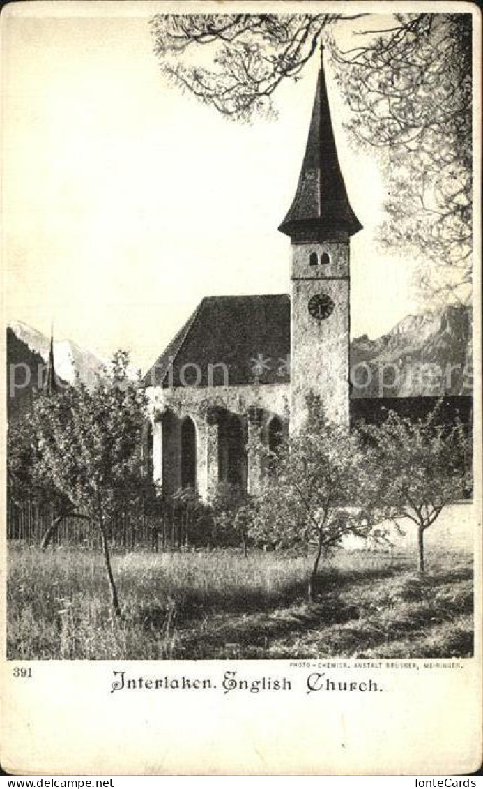 12586313 Interlaken BE English Church Kirche Interlaken - Other & Unclassified
