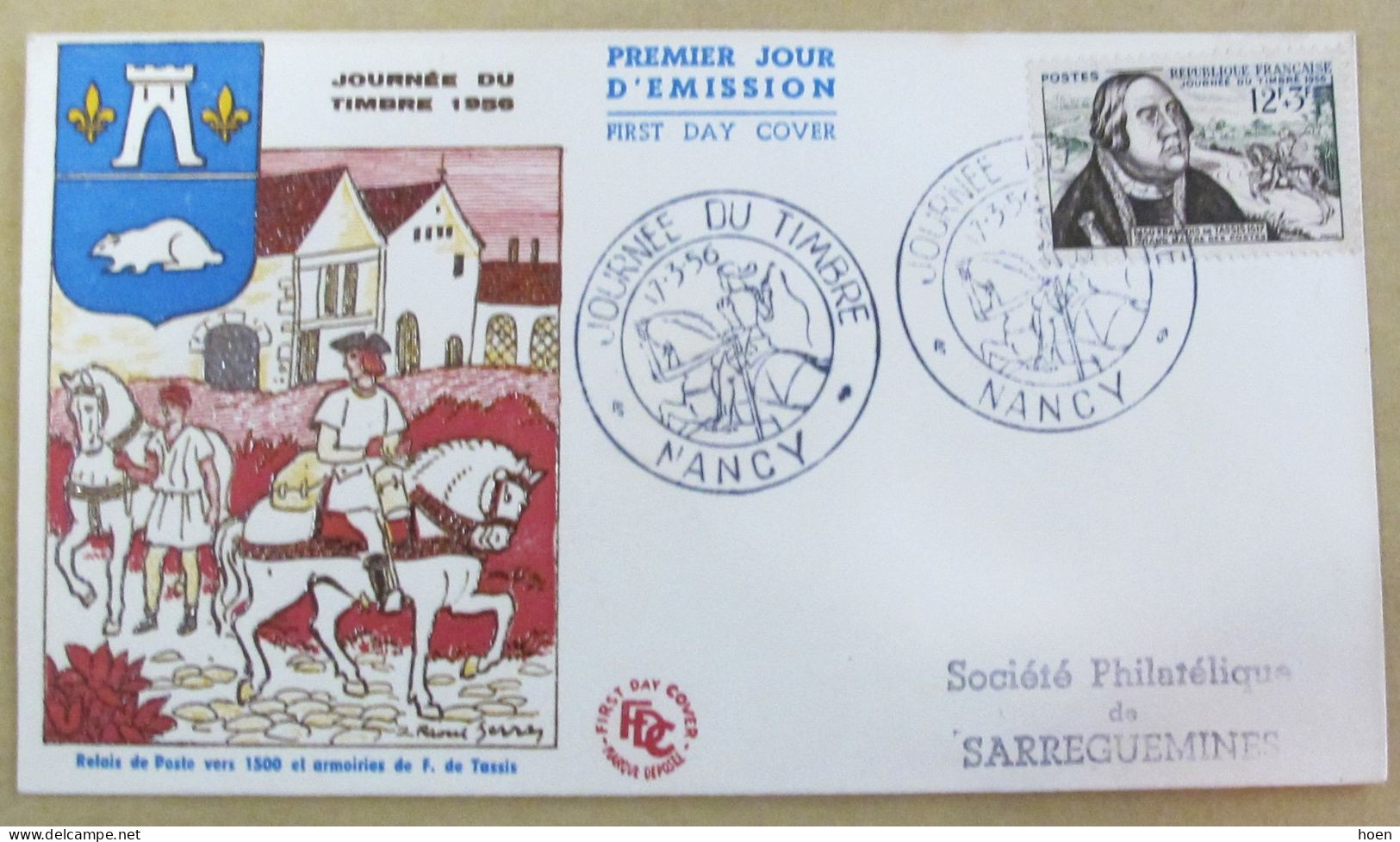 Lot De 5 Cartes MAXIMUM FDC Journée Du Timbre - 1960-1969