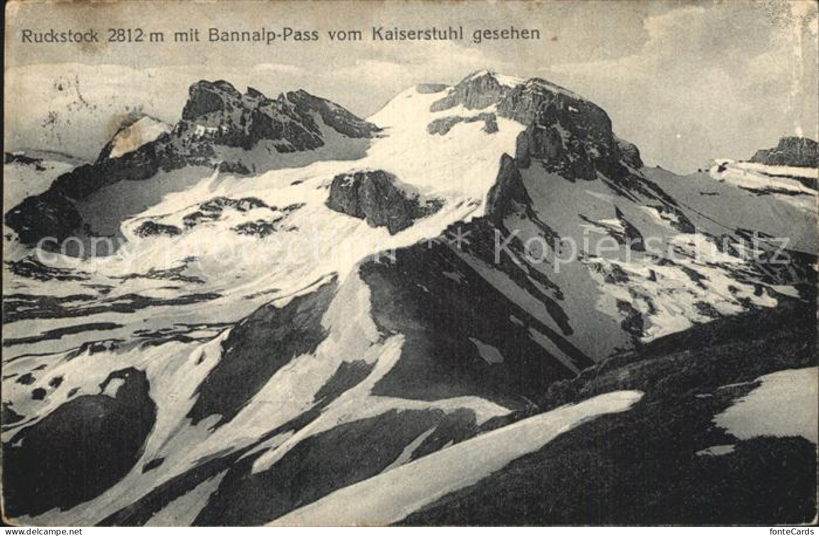 12586311 Wolfenschiessen Ruckstock Mit Bannalp Pass Vom Kaiserstuhl Gesehen Gebi - Autres & Non Classés