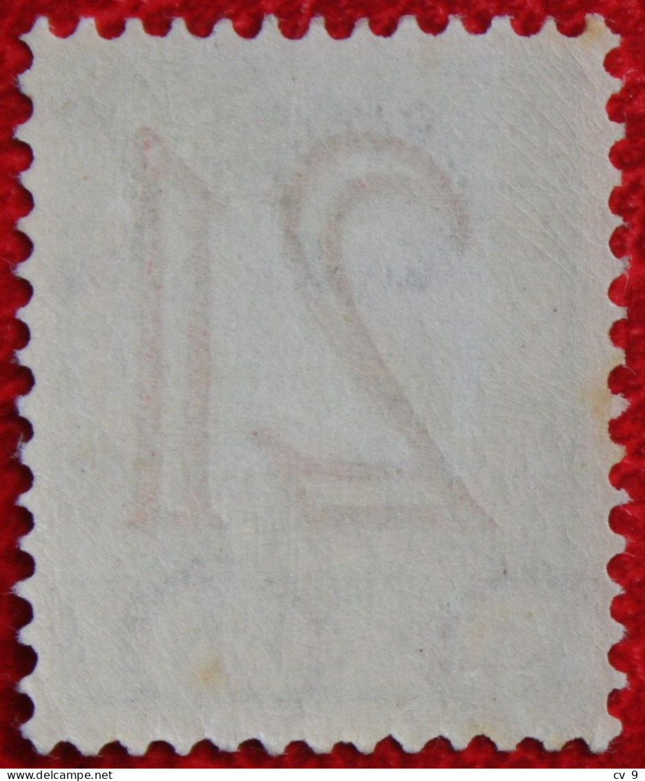 READ  21ct Overprint Hulpzegel Wilhelmina NVPH 224 Mi 228 1929 Ongebruikt MH * NEDERLAND NIEDERLANDE - Nuovi