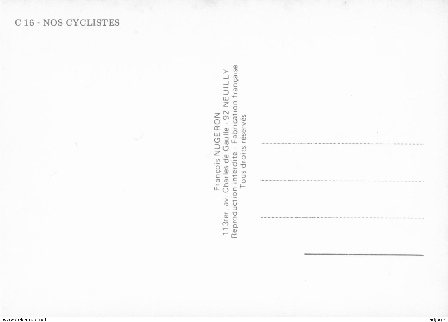 CPM- Affiche Publicité Cyclisme "Le Cyclone" Cycle Sans Chaîne - MILDERS Fils * TBE - Reclame