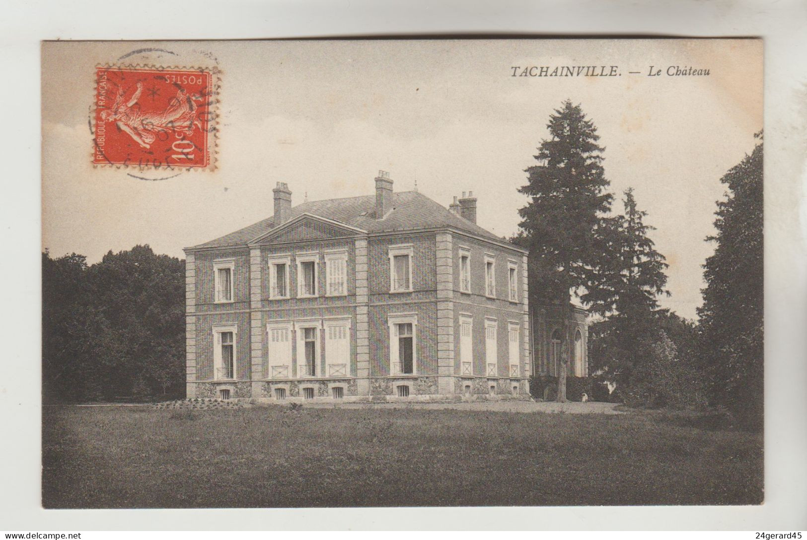 CPA THIVARS (Eure Et Loir) - Château De TACHAINVILLE - Autres & Non Classés