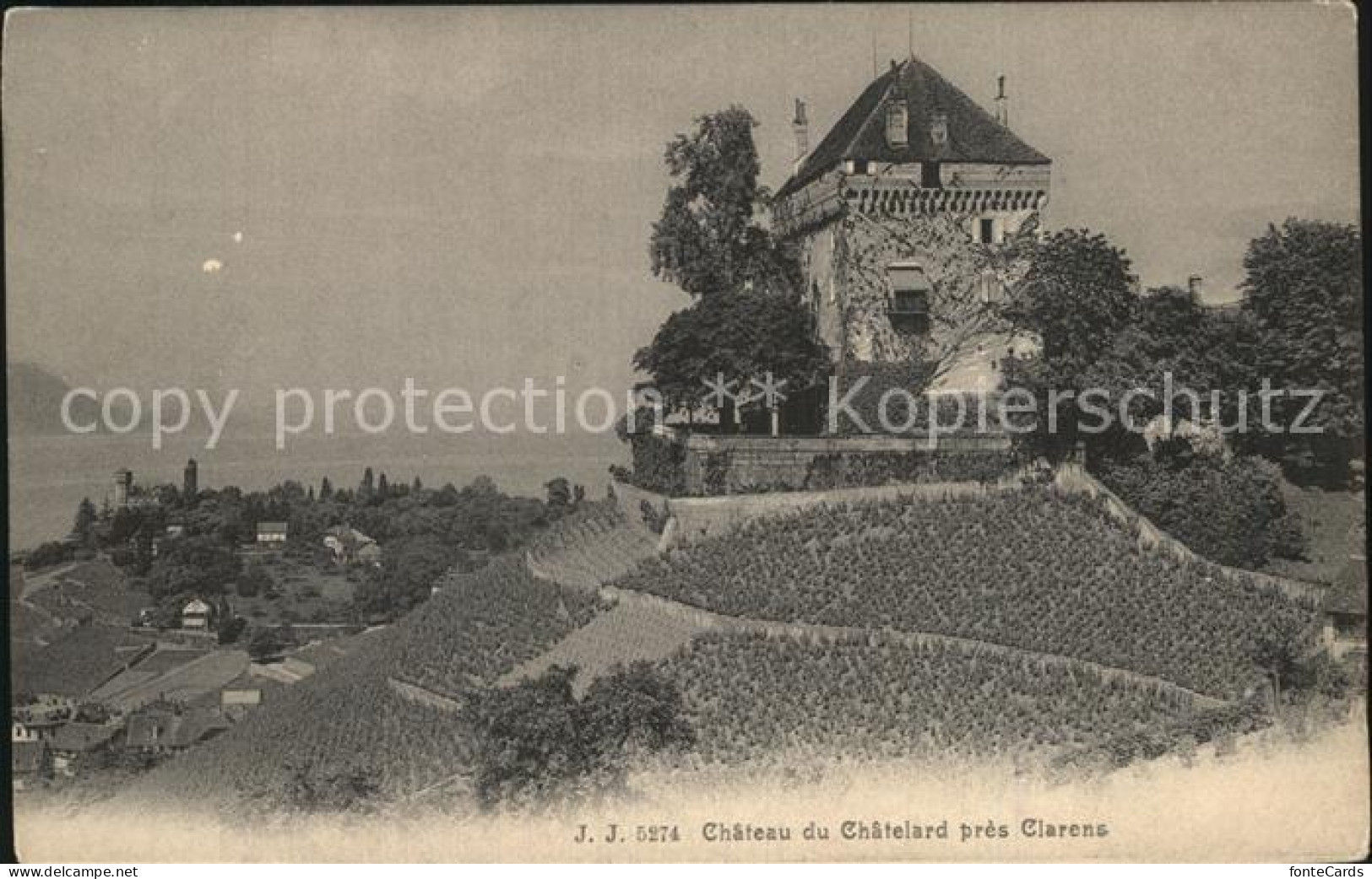 12586262 Clarens Montreux Chateau Du Chatelard Montreux - Andere & Zonder Classificatie