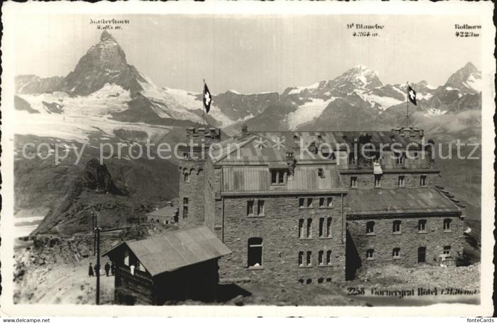 12586204 Gornergrat Zermatt Kulm Hotel  Gornergrat Zermatt - Sonstige & Ohne Zuordnung