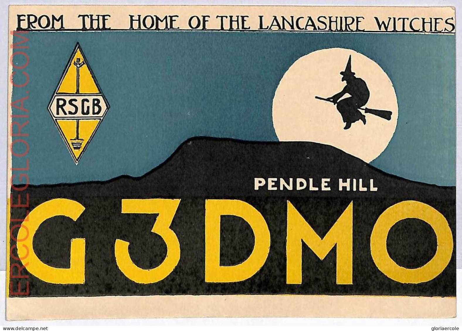 Ad9171 - GREAT BRITAIN - RADIO FREQUENCY CARD - England -  1950 - Radio