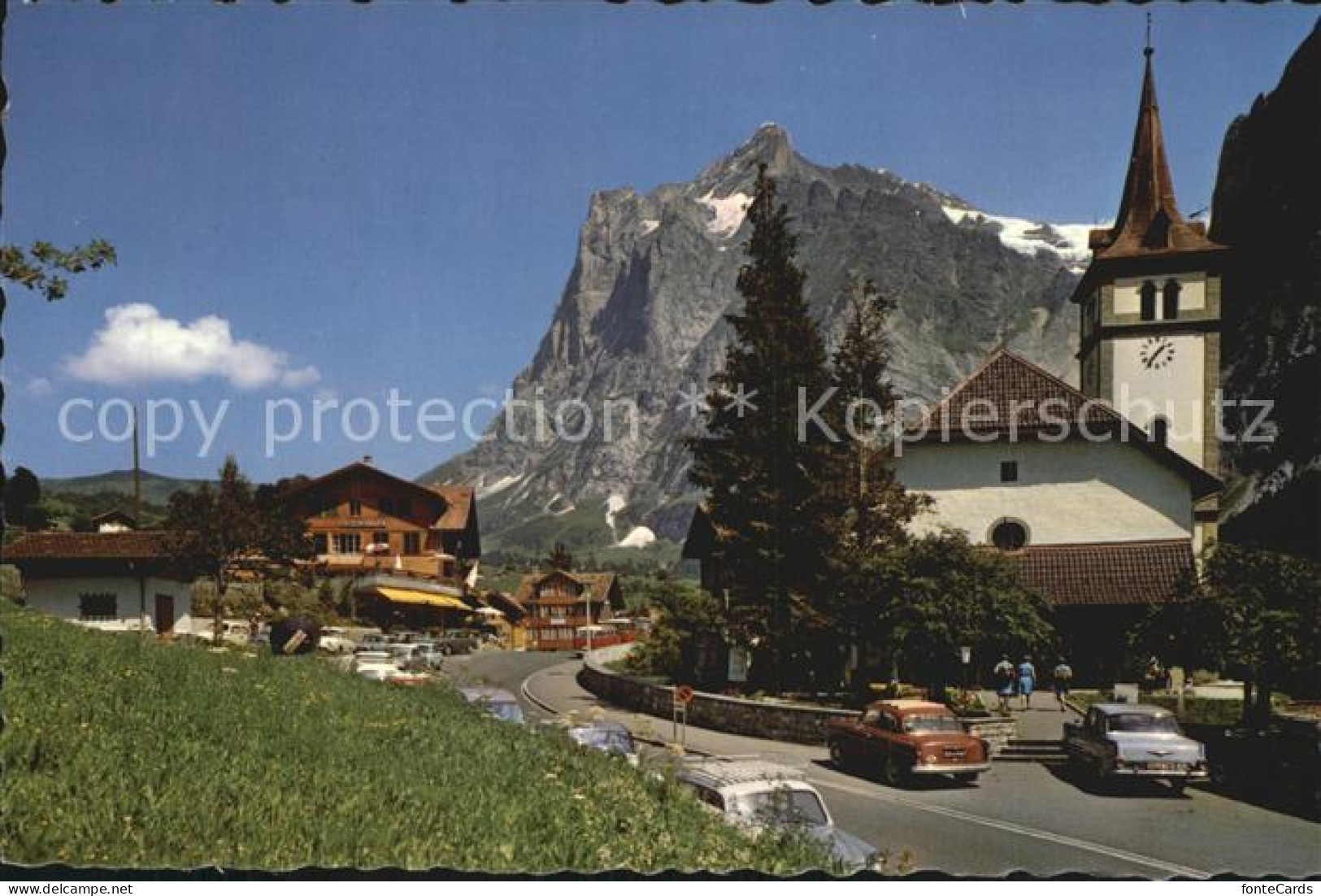 12585964 Grindelwald Wetterhorn Grindelwald - Andere & Zonder Classificatie