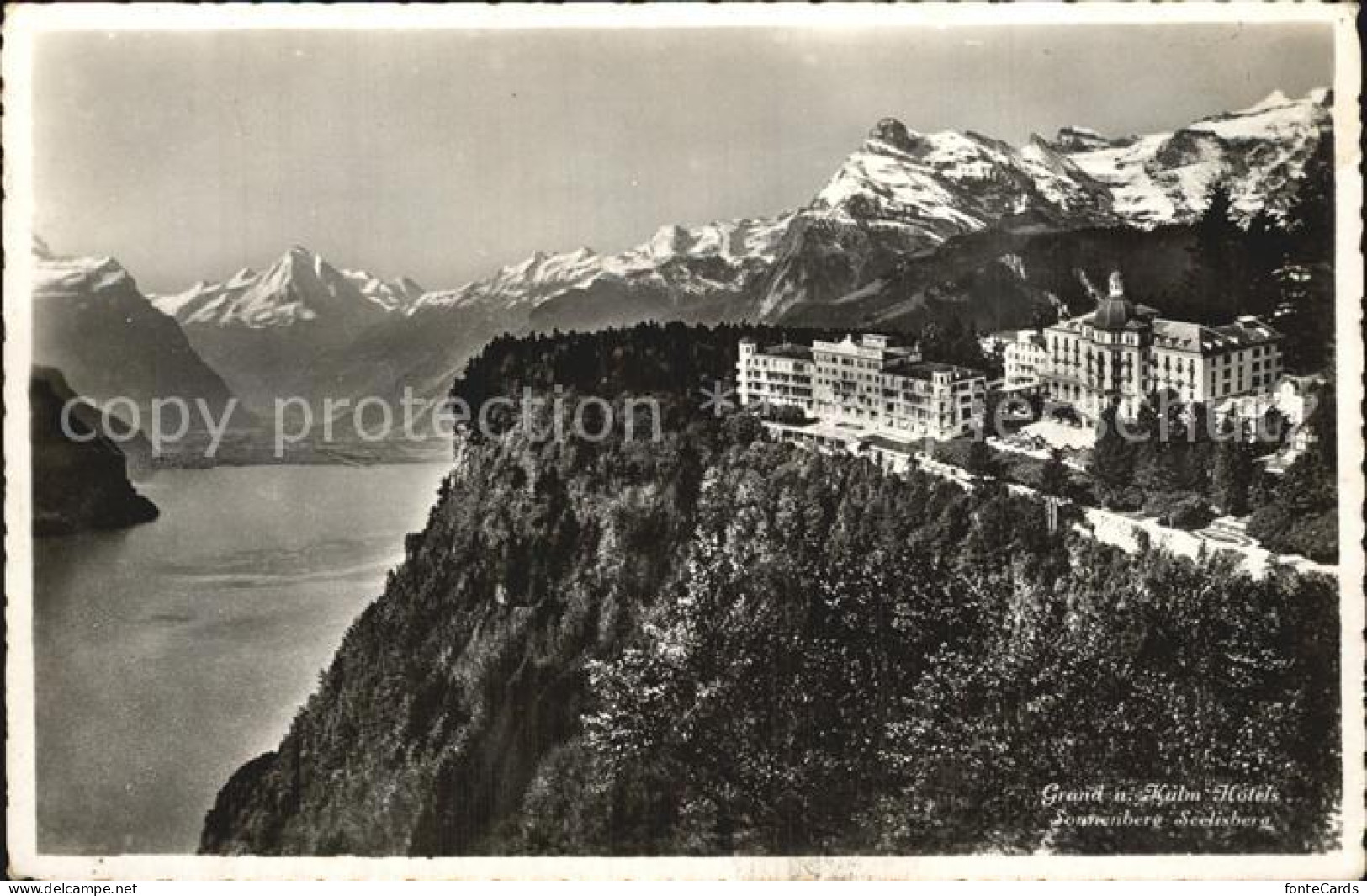 12585944 Seelisberg UR Sonnenberg Grand Kulm Hotel Seelisberg - Sonstige & Ohne Zuordnung