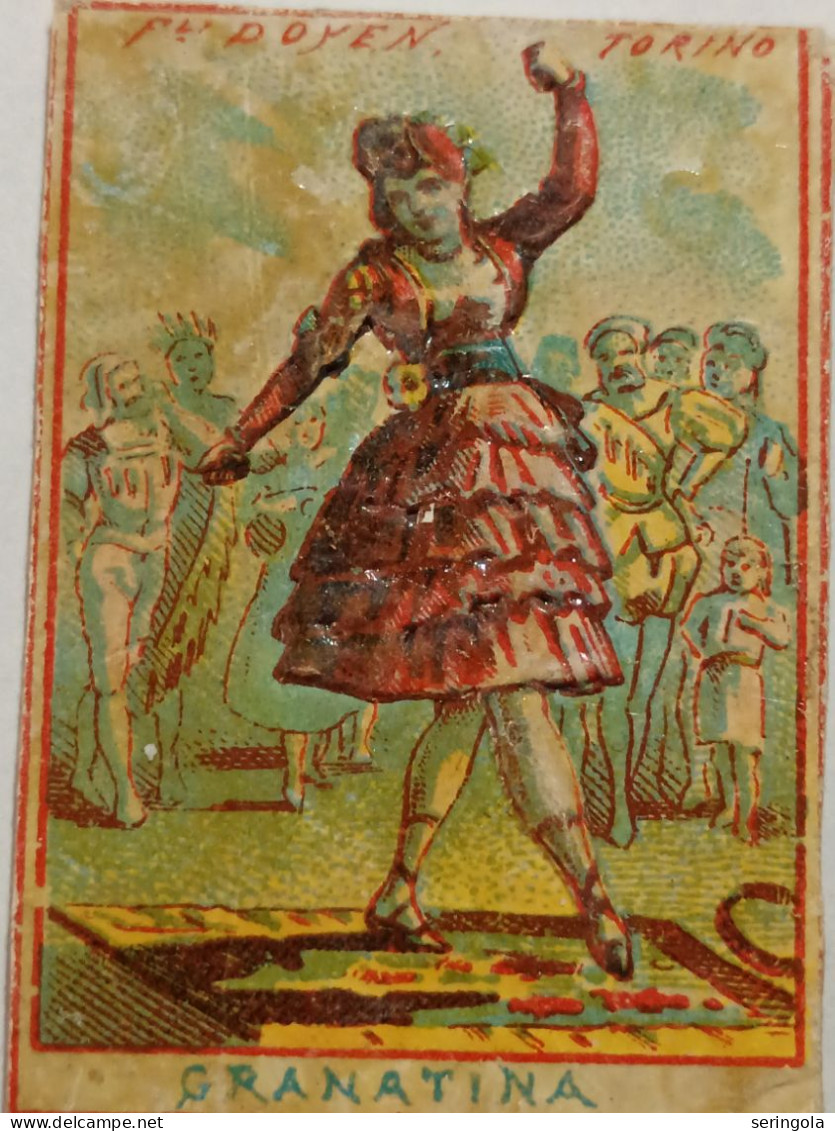 Lit. DOYEN. Torino. Italy 1855-70 - Matchbox Labels