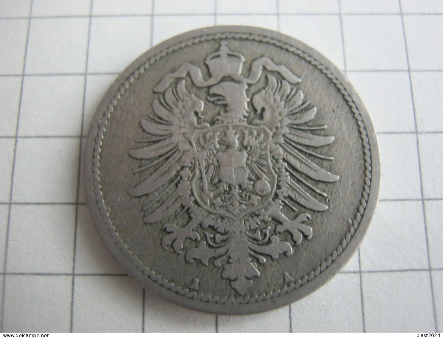 Germany 10 Pfennig 1889 A - 10 Pfennig