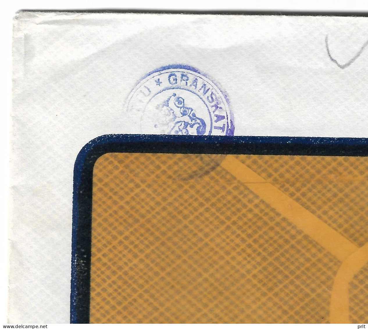 Copenhagen Denmark Cover To Finland 1944 Finland & Denmark Censor Cancel & Censor Strip Sticker Label WWII - Storia Postale