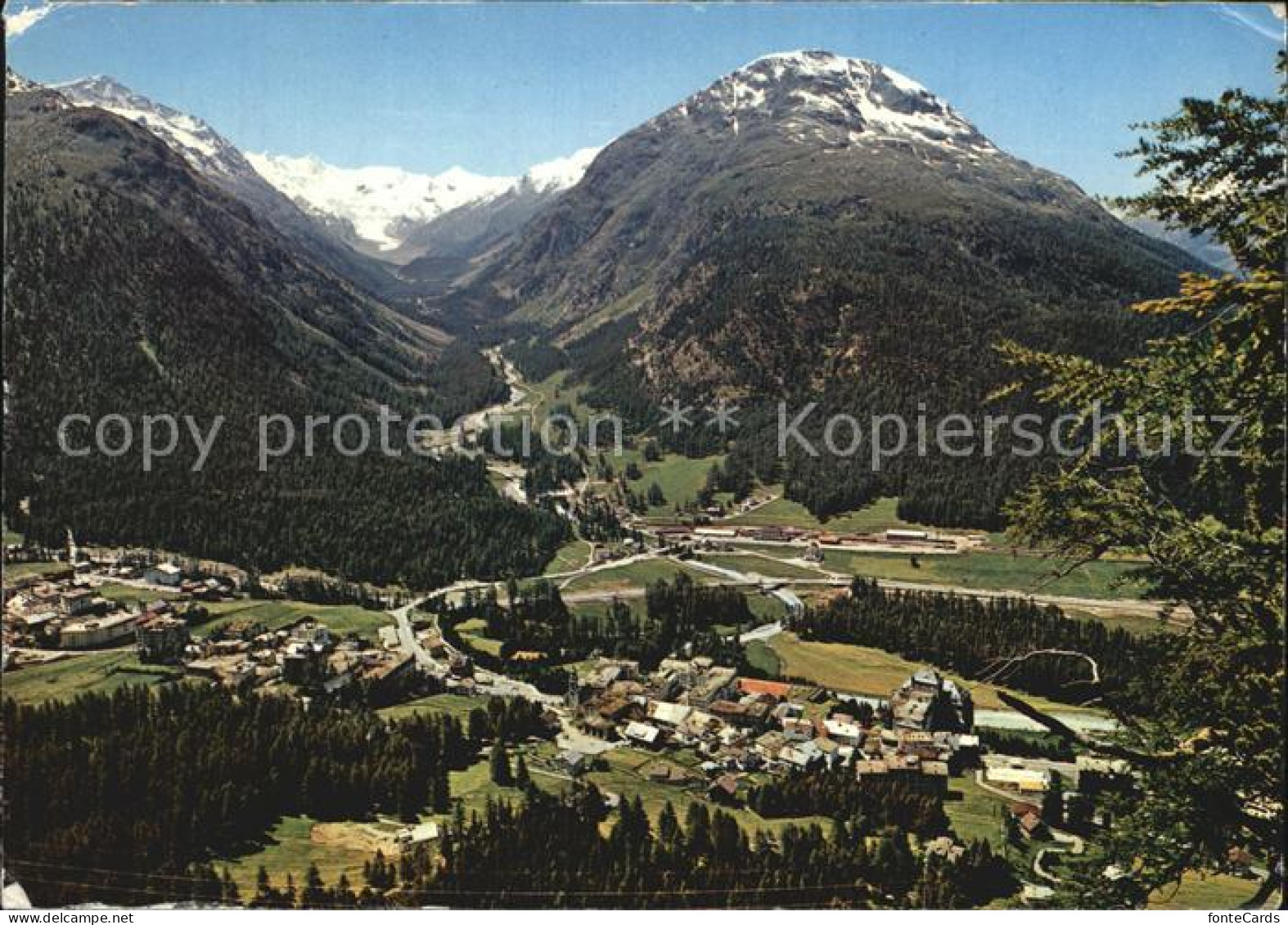 12585558 Pontresina Blick Gegen Bellavista Pontresina - Sonstige & Ohne Zuordnung