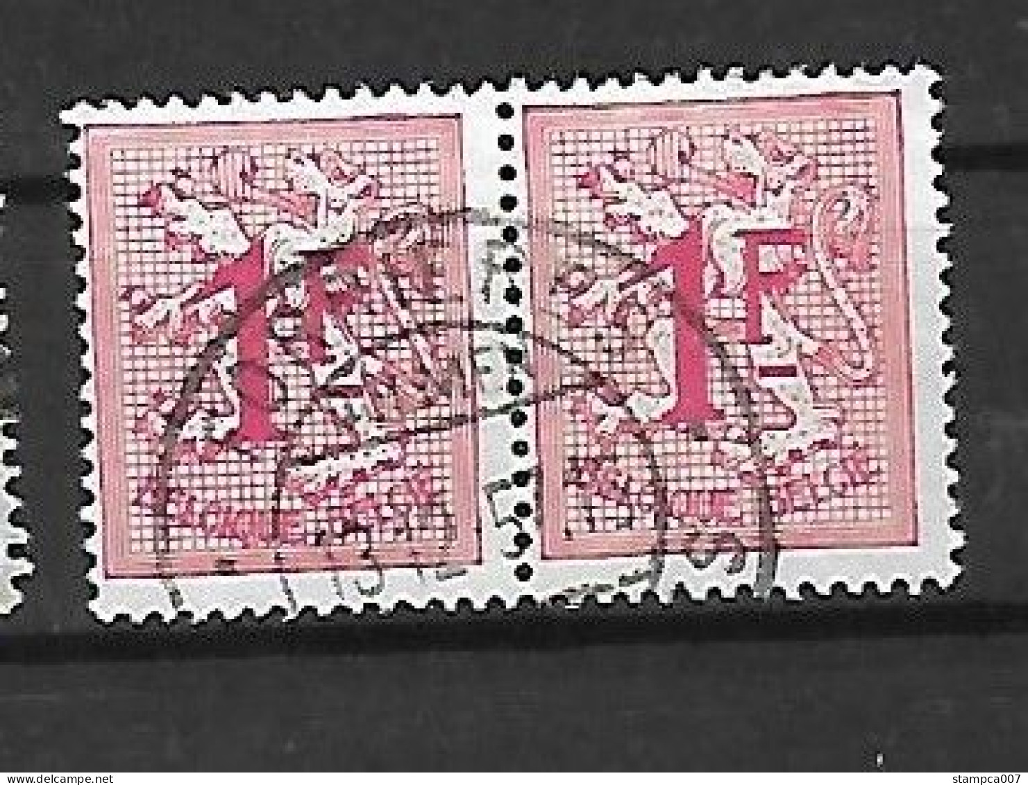OCB Nr 859 Leeuw Lion Centrale Stempel Forrieres - Used Stamps
