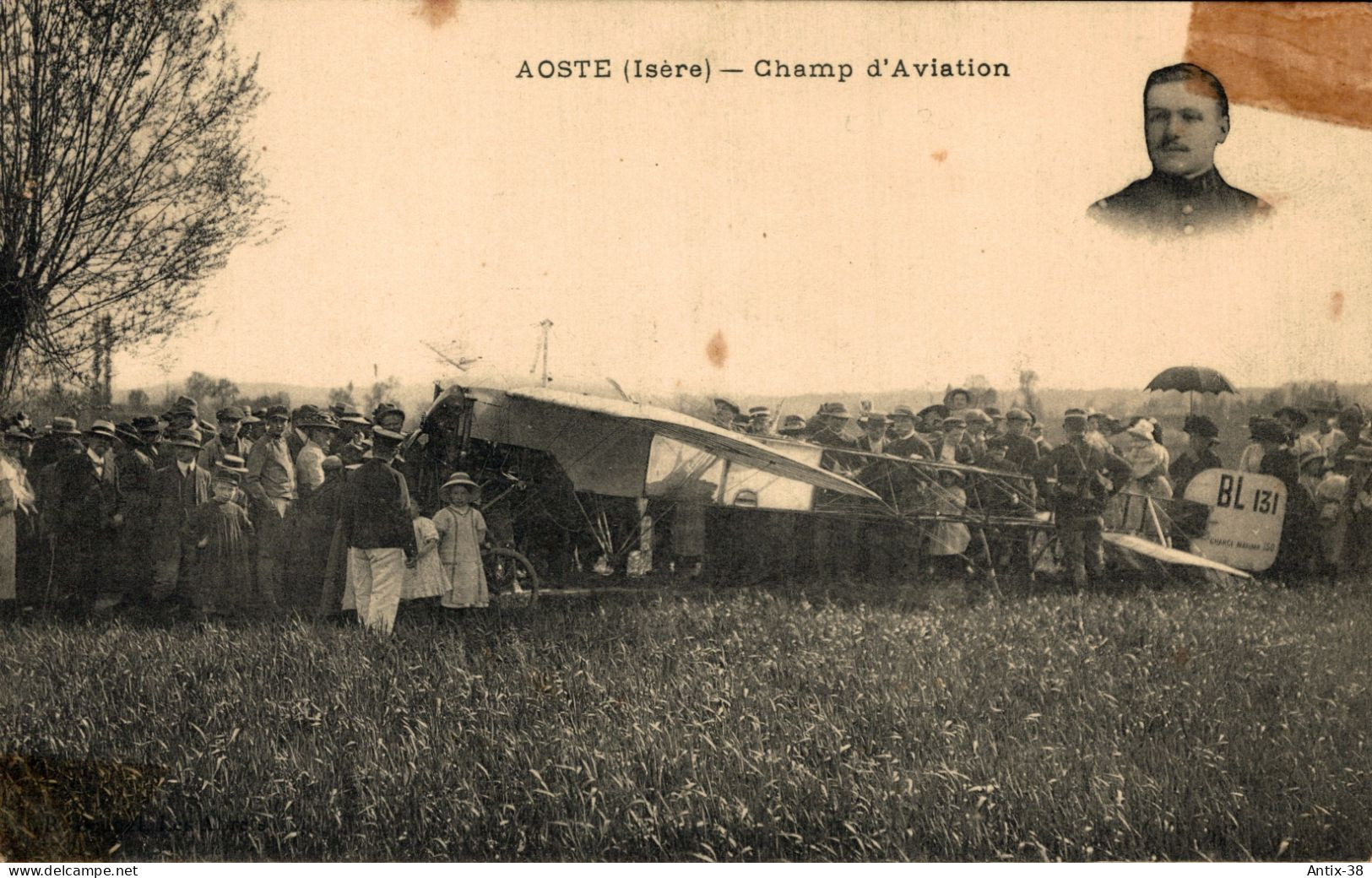 N77 - 38 - AOSTE - Isère - Champ D'Aviation - Autres & Non Classés