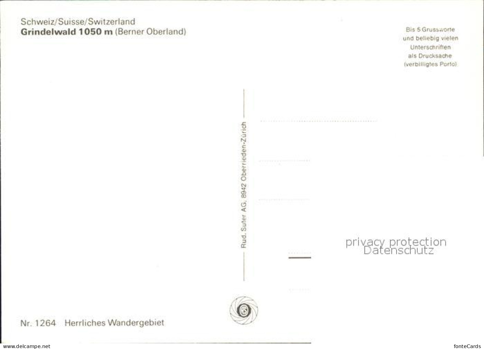 12585143 Grindelwald Bergbahn Schwimmbad Ortspartie Grindelwald - Altri & Non Classificati