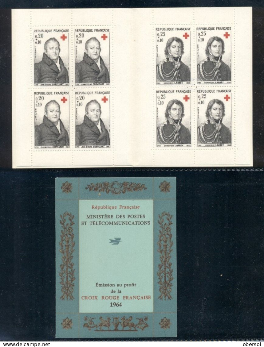 France 1964 Red Cross Complete Booklet MNH - Ongebruikt