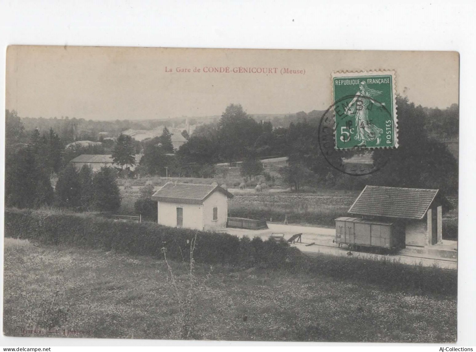 AJC - La Gare De Condé-Genicourt - Autres & Non Classés