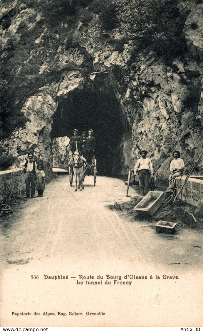 N77 - 38 - Route Du Bourg-d'Oisans à La Grave - Isère - Le Tunnel Du Fresney - Andere & Zonder Classificatie