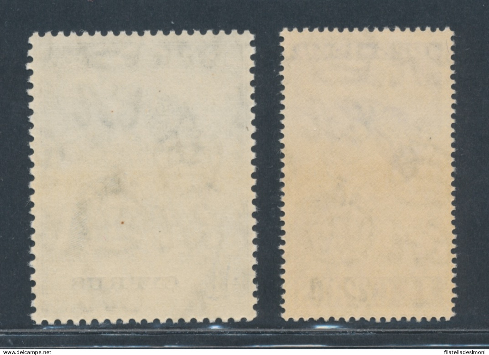 1948 Cipro, Stanley Gibbons N. 166/67, MNH** - Andere & Zonder Classificatie