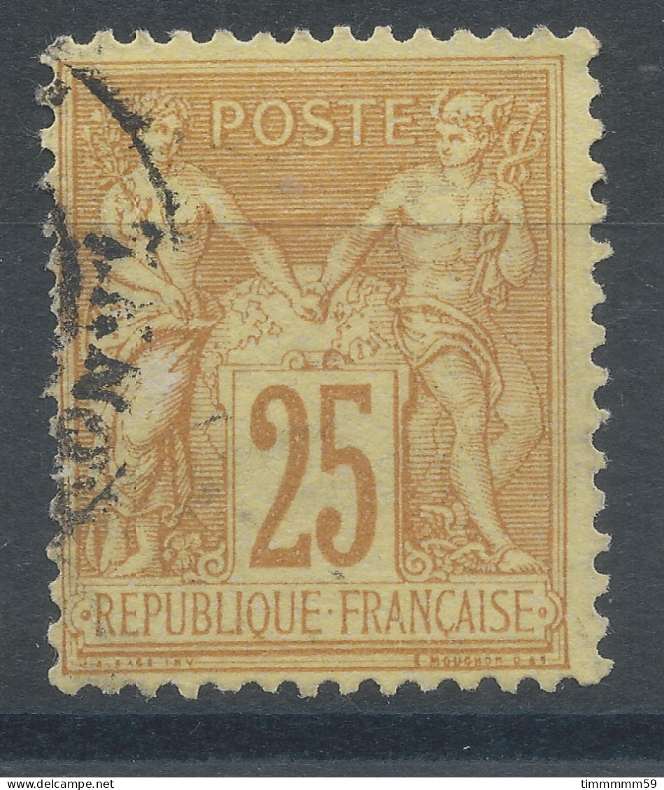 Lot N°82892   N°92, Oblitéré Cachet à Date - 1876-1898 Sage (Type II)