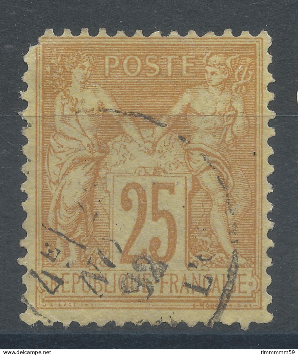 Lot N°82893   N°92, Oblitéré Cachet à Date - 1876-1898 Sage (Type II)