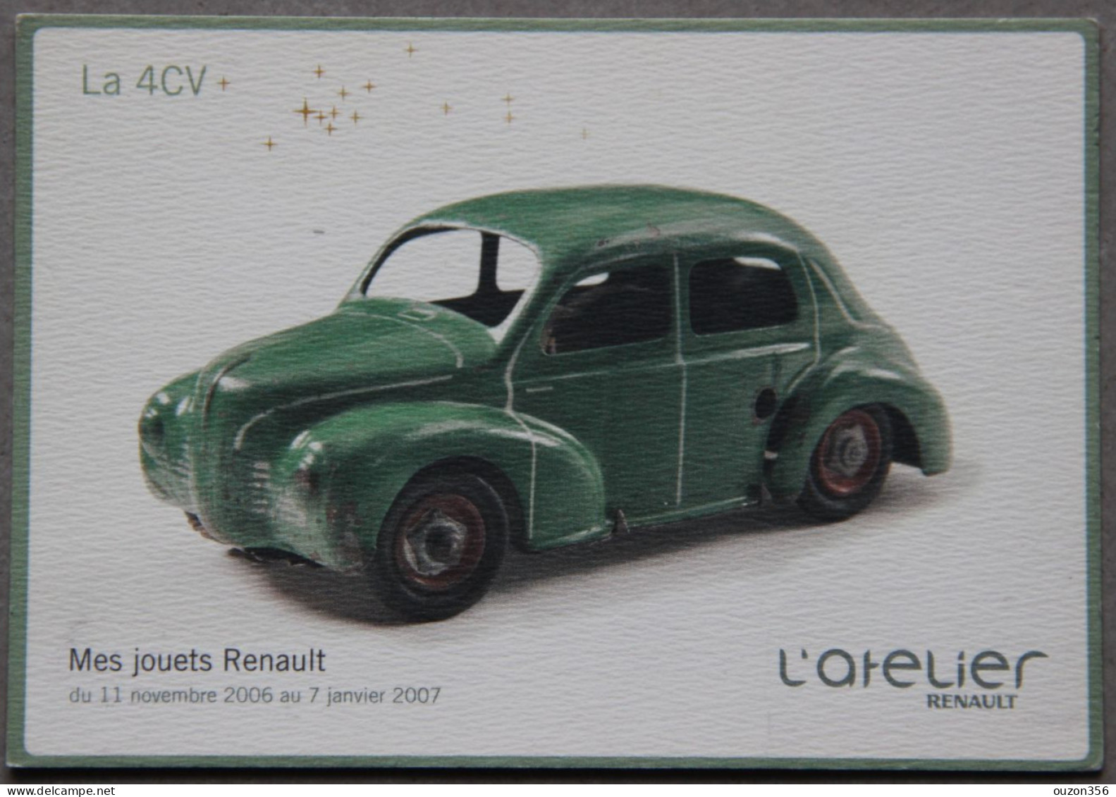 La 4 CV, Mes Jouets Renault - Passenger Cars