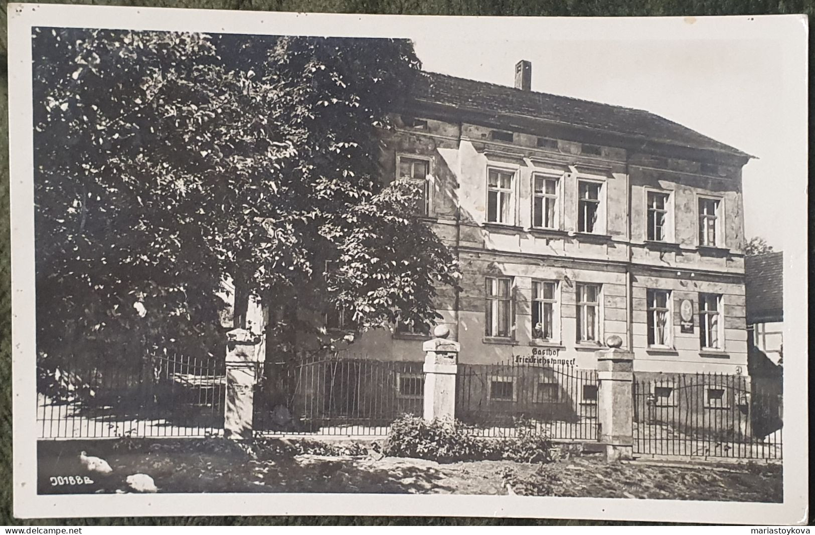 1951.Gasthof Friedrichstanneck  Eisenberg, Thüringen, Direkt Am Walde Staubfreier Garten - Glas-Tanzdiele - - Eisenberg