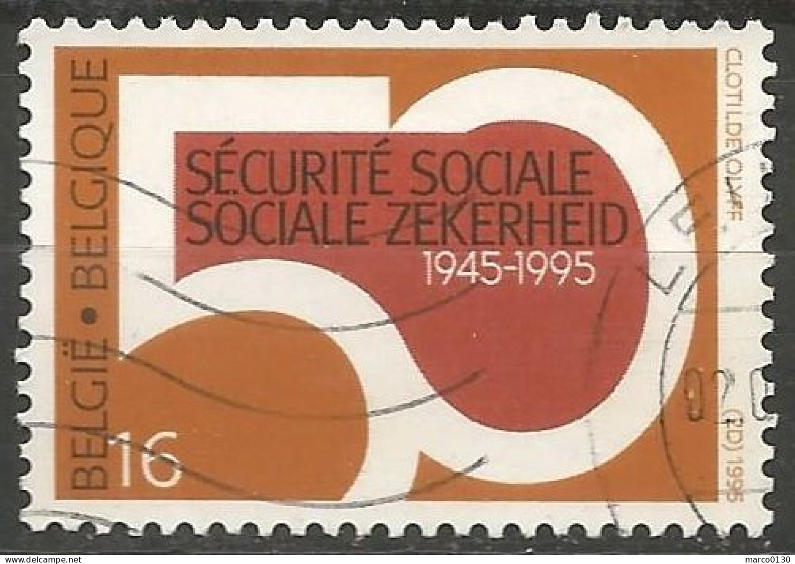 BELGIQUE N° 2588 OBLITERE - Used Stamps