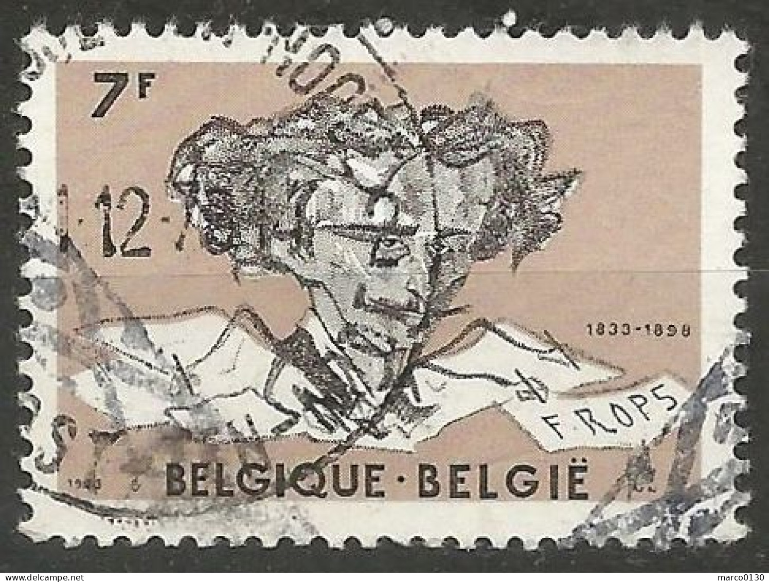 BELGIQUE N° 1688 OBLITERE - Usados