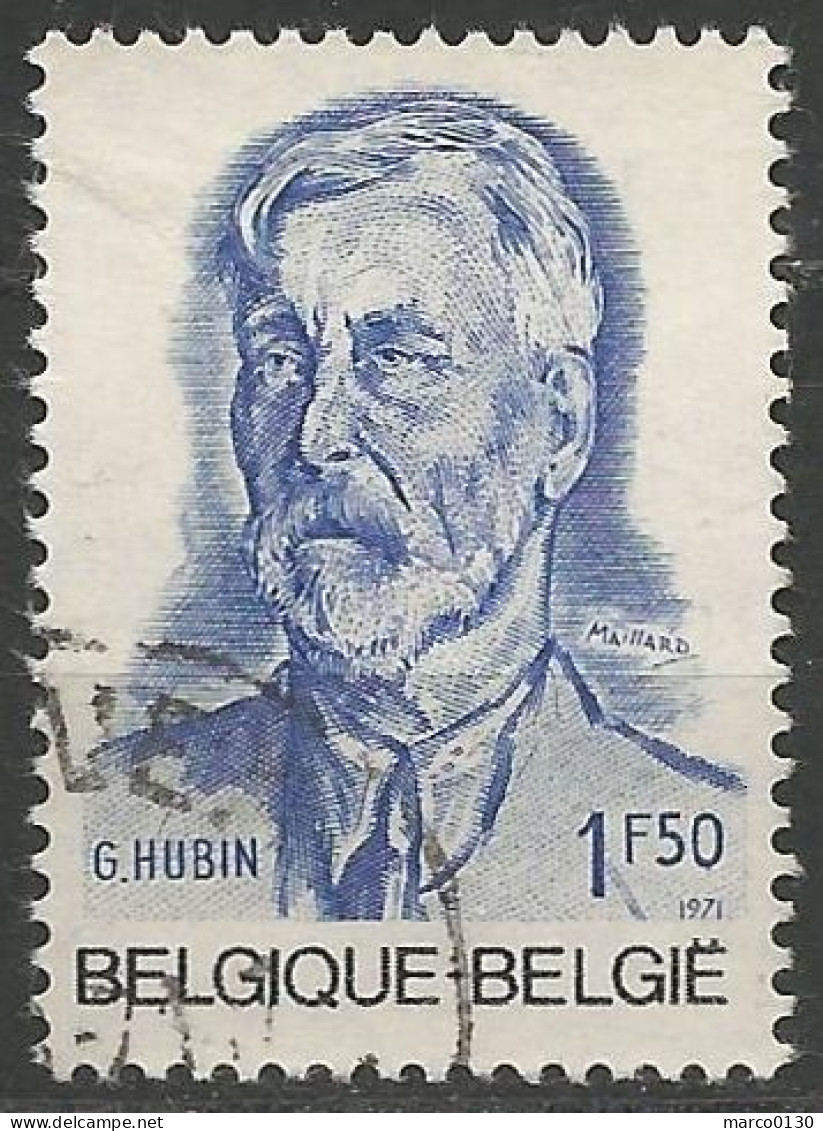 BELGIQUE N° 1591 OBLITERE - Oblitérés