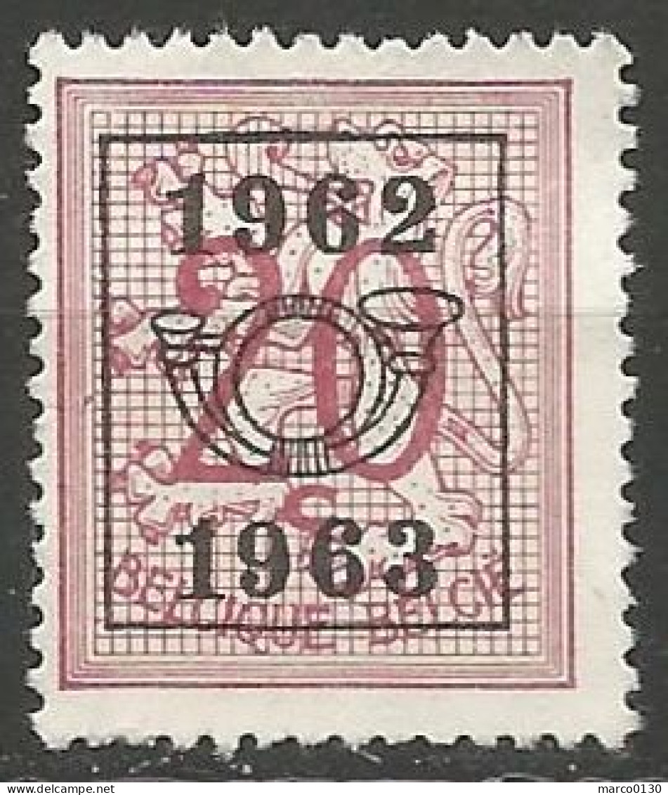 BELGIQUE / PREOBLITERE  N° COB 729 - Typos 1951-80 (Ziffer Auf Löwe)