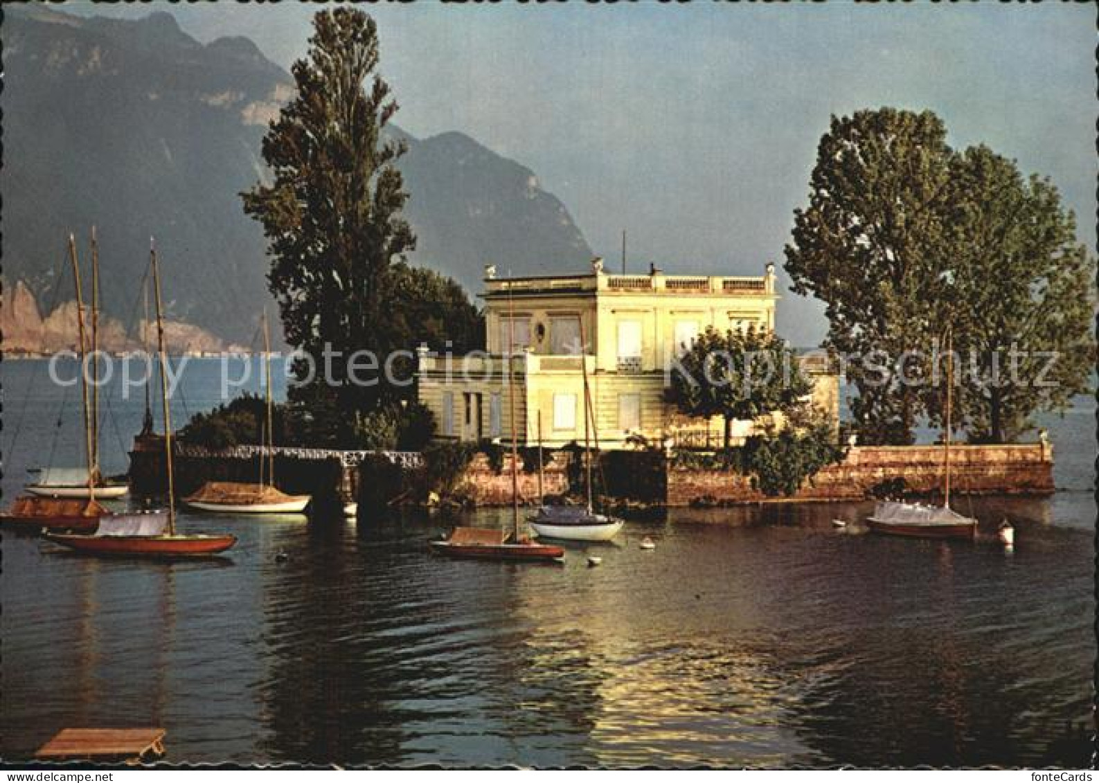 12578948 Montreux VD Ile De Salagnon Montreux - Andere & Zonder Classificatie