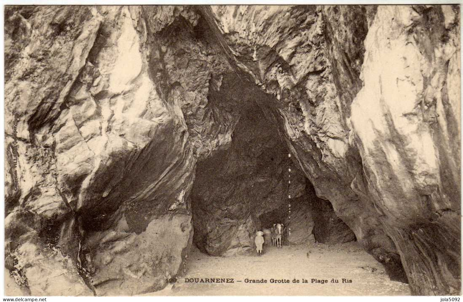 29 / Baie De DOUARNENEZ - Grande Grotte De La Plage Du Ris - Douarnenez